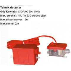 Rothenberger 1099902 Romini Süper Slient Drenaj Pompası