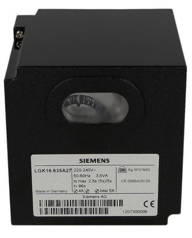 Siemens Gaz Brülör Kontrolü LGK16.635A27