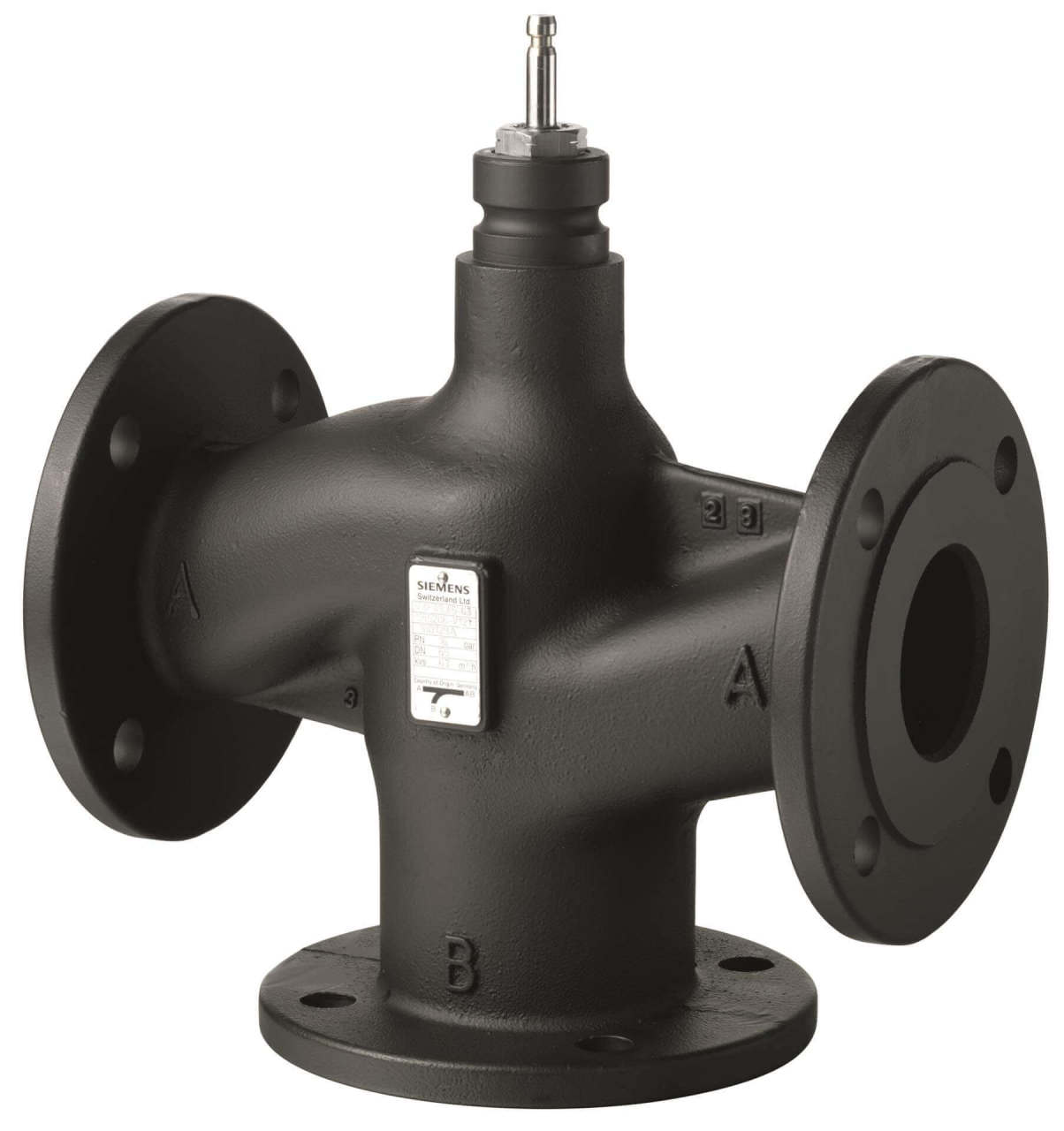 Siemens 3 Yollu Valfi Flanşlı VXF43.80-100
