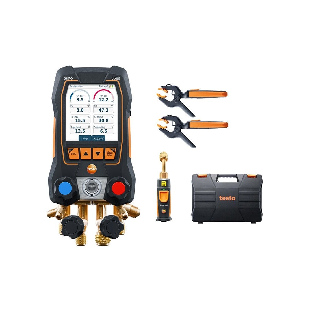 Testo 558S Akıllı Vakum Seti 0564 5582