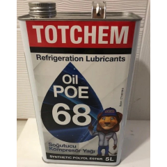 Totchem Oil Poe 68 Soğutucu Kompresör Yağı 5 LT