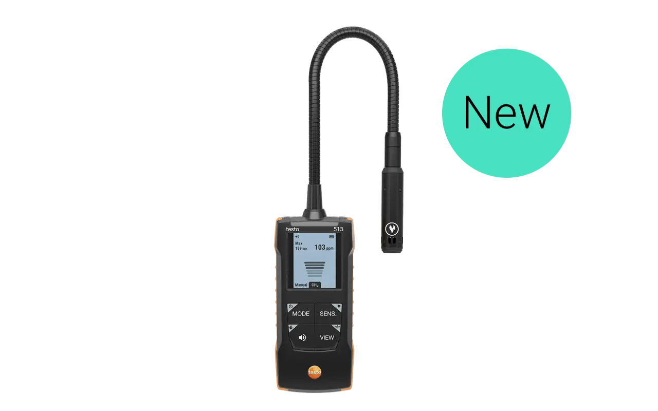 Testo 513 Gaz Kaçak Dedektörü 0563 0513